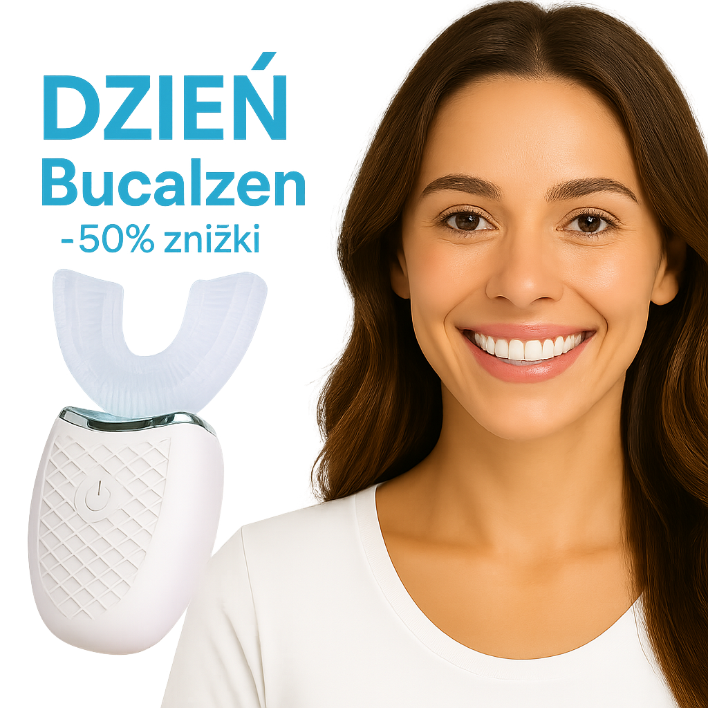 Automatyczna szczoteczka do zębów w kształcie litery U